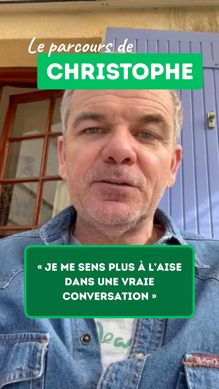 Témoignage vidéo de Christophe